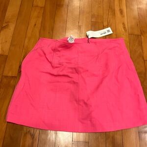 Zara Hot Pink Mini Skirt